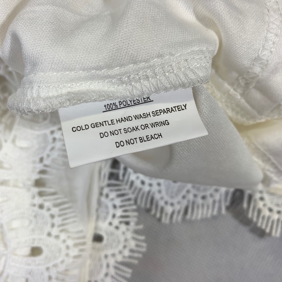 Saints + Secrets white lace dress - Picture 9 of 10